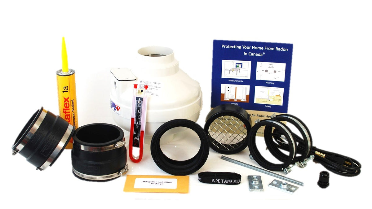 Mitigation Kits Do It Yourself (DIY) Radon West Ltd