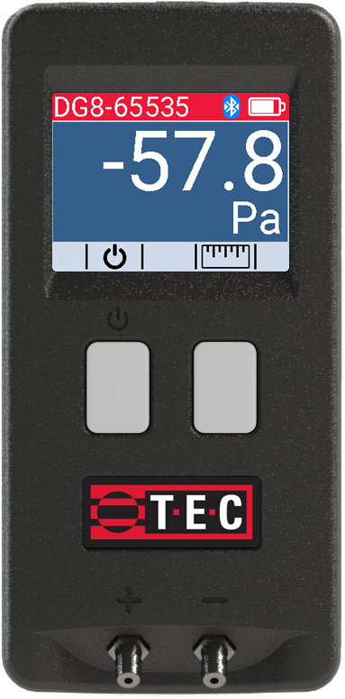TEC - DG-8 Digital Pressure Gauge DG08-KIT-001