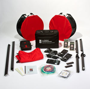 TEC - Minneapolis Blower Door System™ - Model 3, Two Fan System (with DG-1000s)