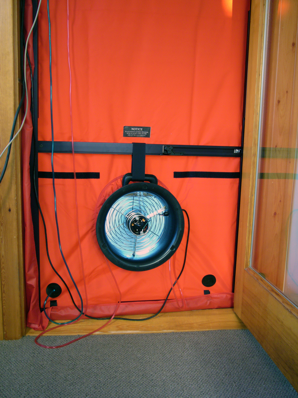 TEC - Mini Fan Blower Door System (with DG-1000)